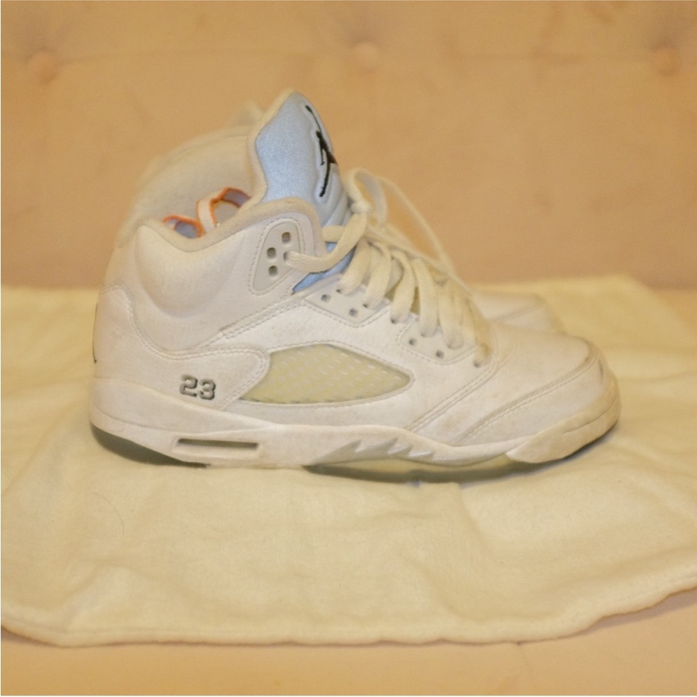 Air Jordan 5 Silver 36